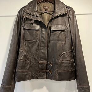 Danier Leather Bomber Jacket